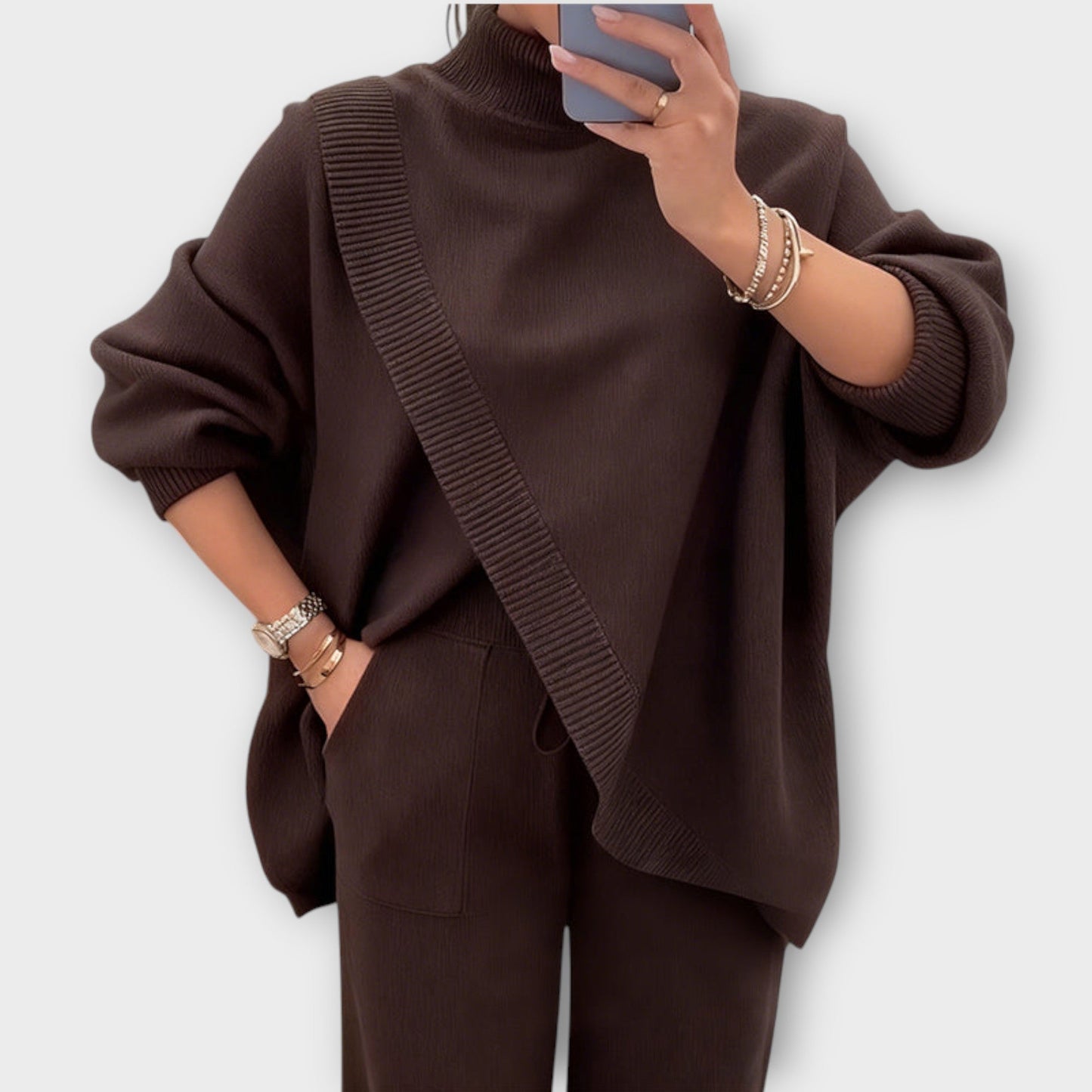 Set Lounge di Maglia Rilassato