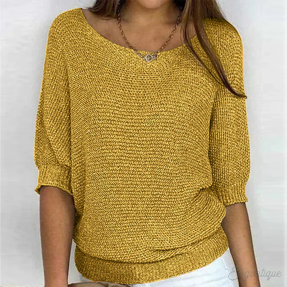 Luigia - Maglione in maglia elegante