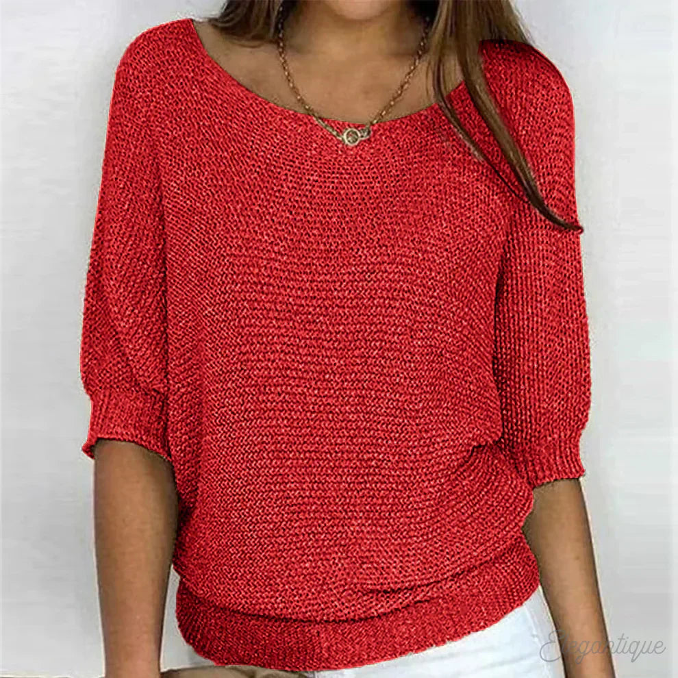 Luigia - Maglione in maglia elegante