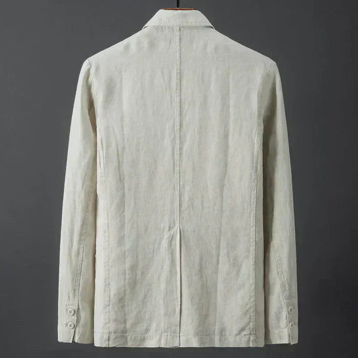 Aiden – Blazer Elegante di Lino Premium
