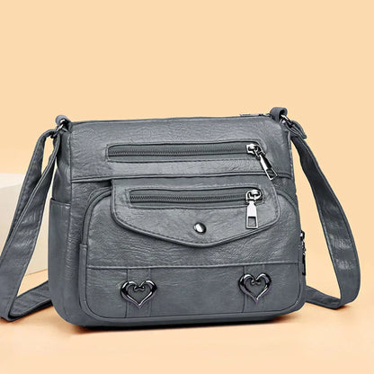 Lux | Borsa a Tracolla alla Moda con Dettaglio a Cuore