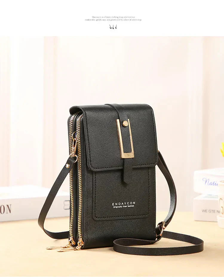 Afton | Borsa a Spalla per Cellulare con Schermo Touch