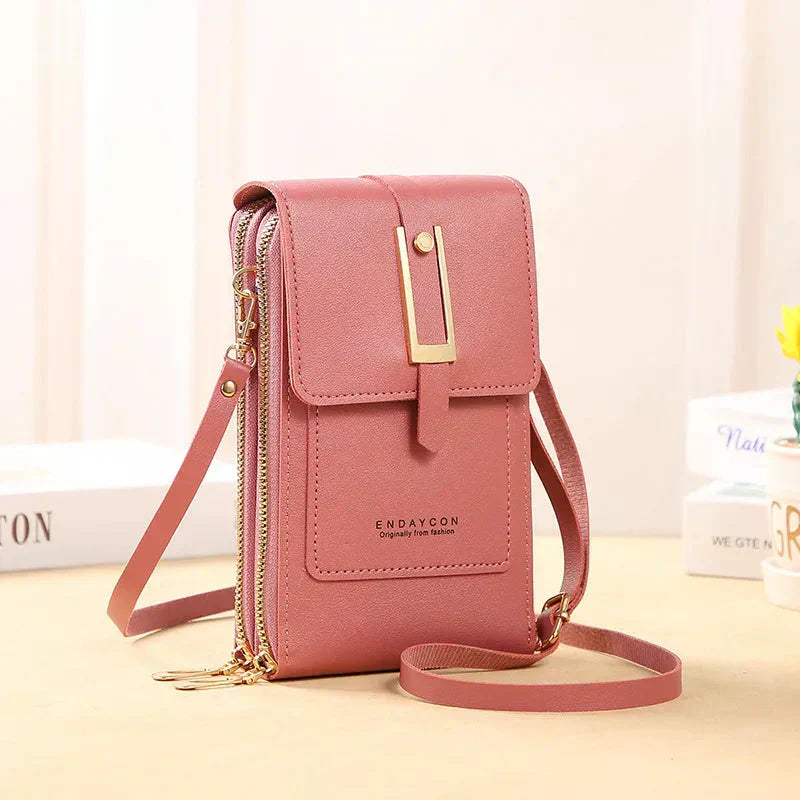 Afton | Borsa a Spalla per Cellulare con Schermo Touch