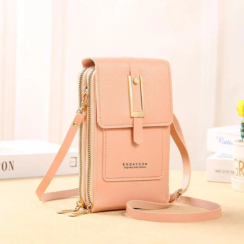 Afton | Borsa a Spalla per Cellulare con Schermo Touch